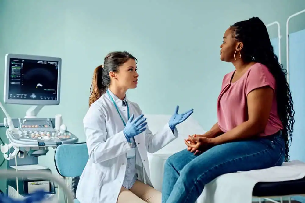 Rejuvenating Intimacy: Exploring Surgical Solutions for Vaginal Laxity 1 Woman have consultation about vaginal laxity Trowbridge